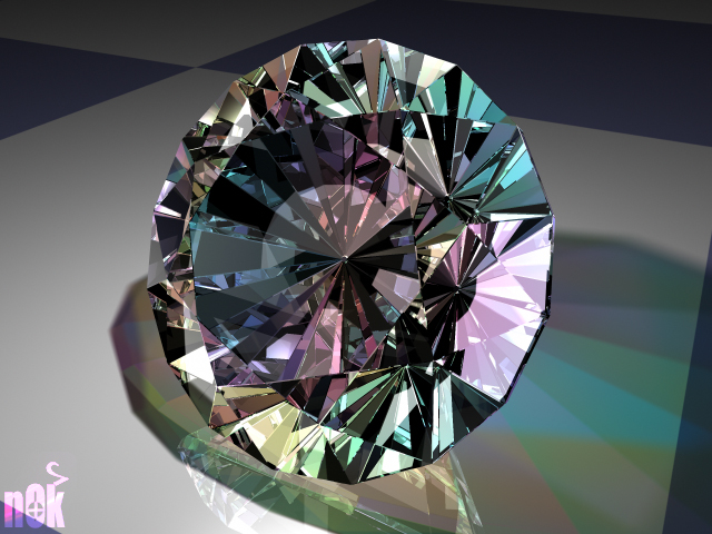 The Diamond with excellent cut
