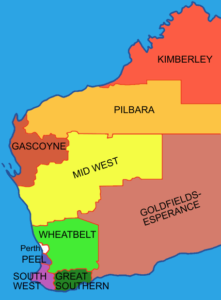 CC G Wikipedia 022119 Woodleigh Crater Regions_of_western_australia ...