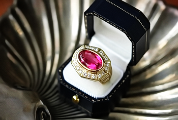 Ruby Ring in a Box