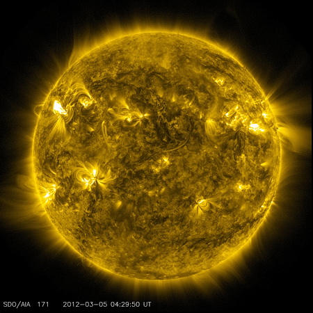 Solar Flares on the Sun