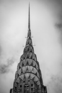 Top of Chrysler Building Includig Spire