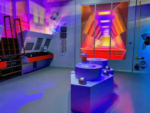 Engineering room on the Star Trek Enterprise spacecraft