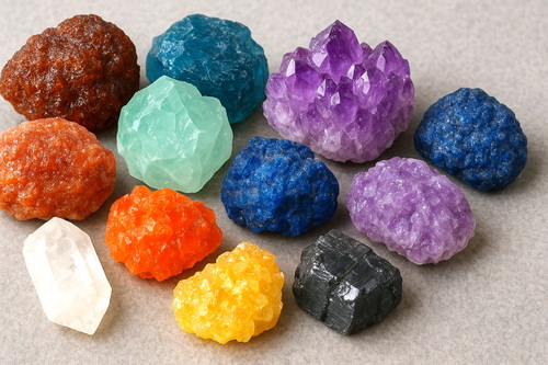 Image of a varity of minerals